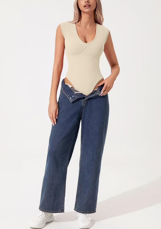 Women’s Ultra Body Control Bodysuit Beige