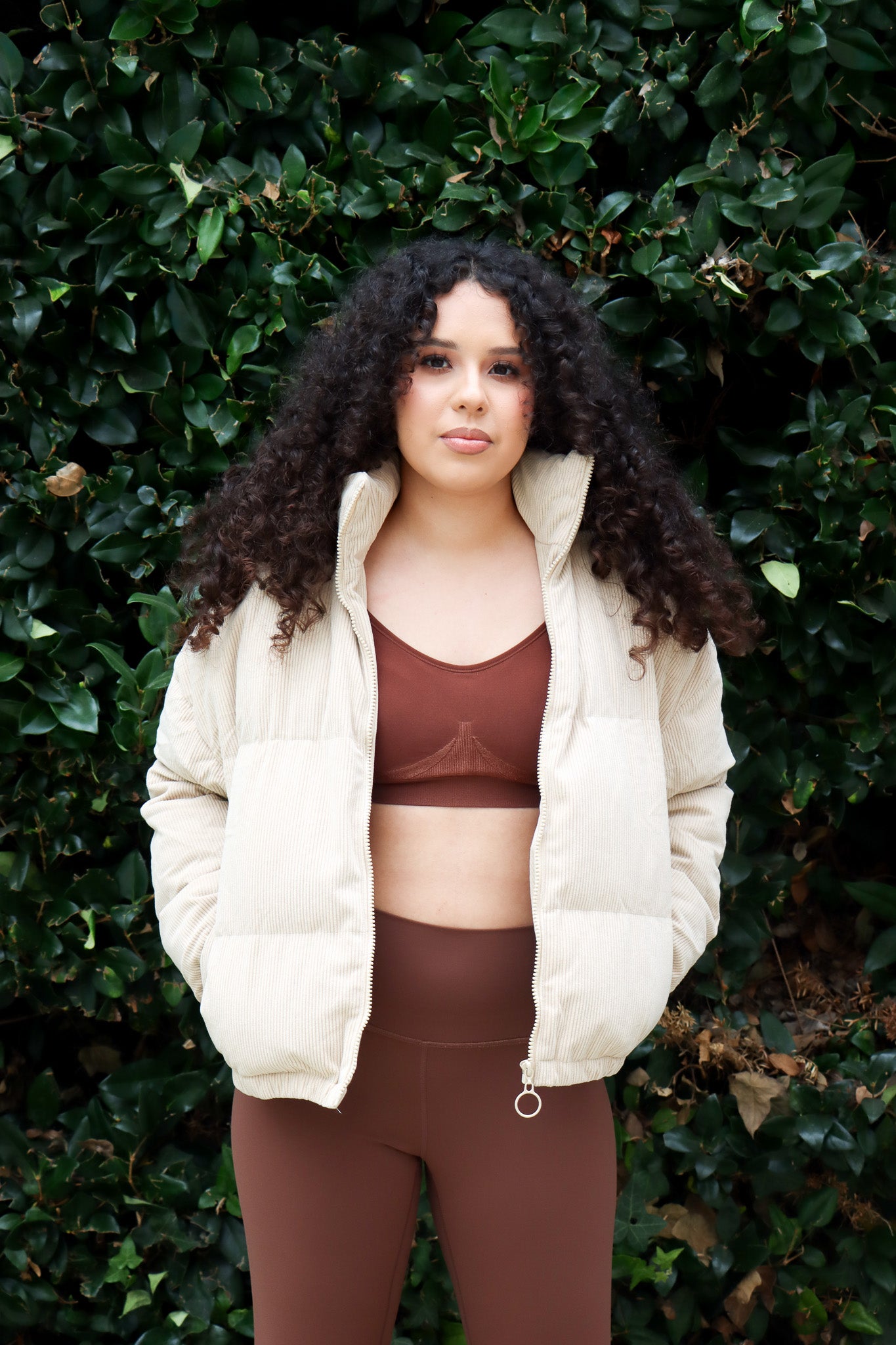 Puffer Corduroy Jacket