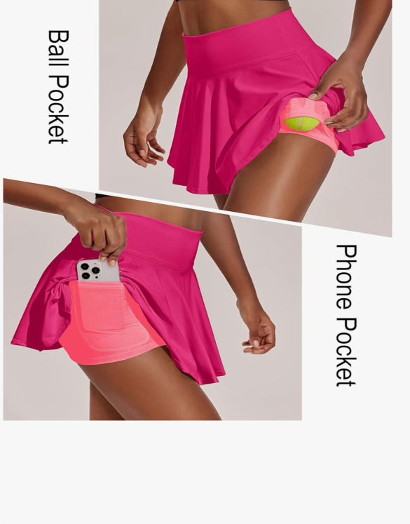 Pink Tennis Skirt