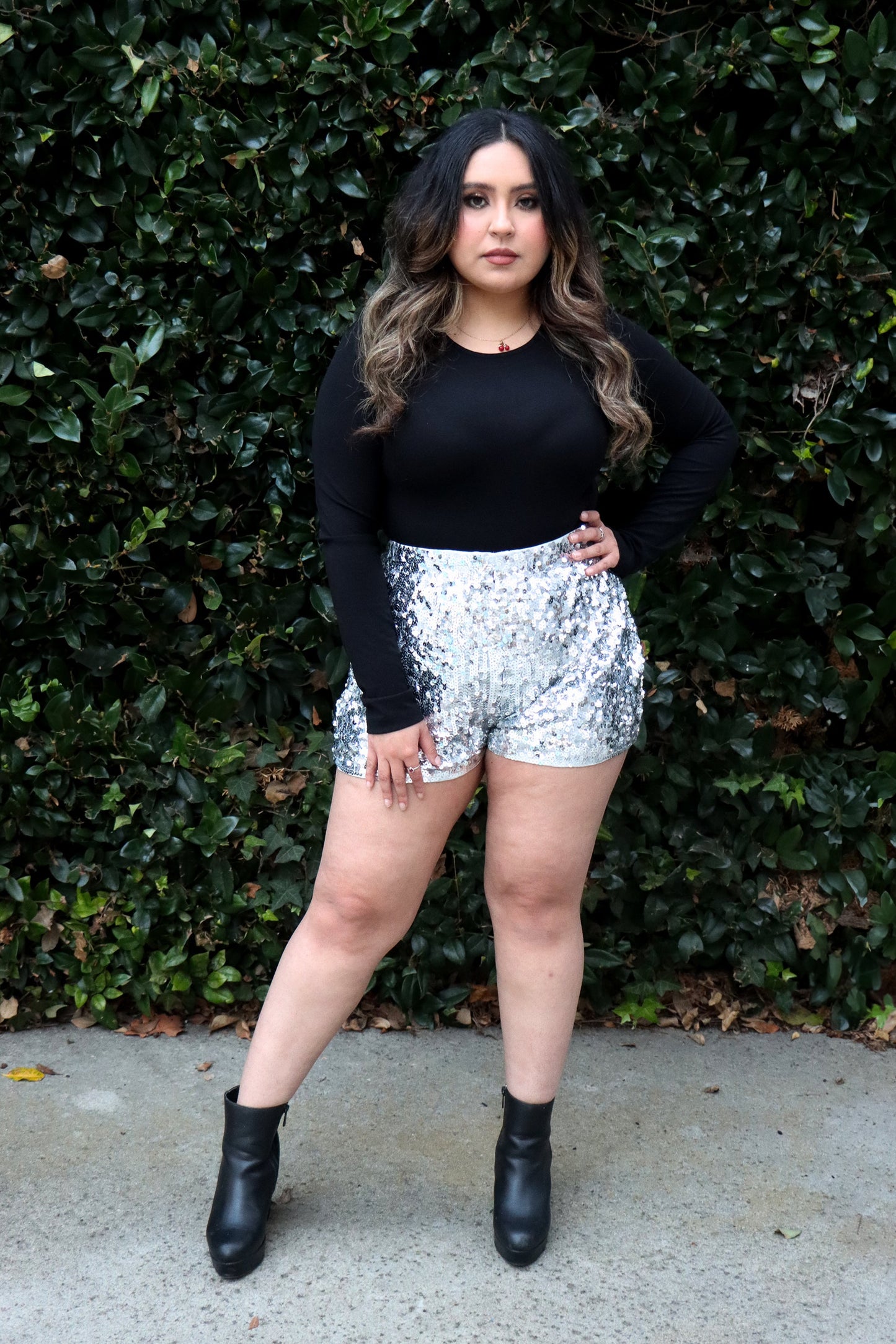 Black Long Sleeve Bodysuit